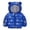 Blue, variant on Staki School Jacket for Girls Kids Girl Winter Hooded Puffer Jackets Coats Light Weight Padded Outerwear(Blue,3-4 Years)