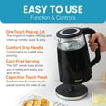 thumbnail image 3 of Hervidor eléctrico de borosilicato Elite Gourmet EKT8717 1.7L, 3 of 7