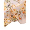 thumbnail image 4 of INSPIRE CHIC Women's Scarf Chiffon Sunscreen Swimwear Long Floral Wrap Shawls Yellow, 4 of 7