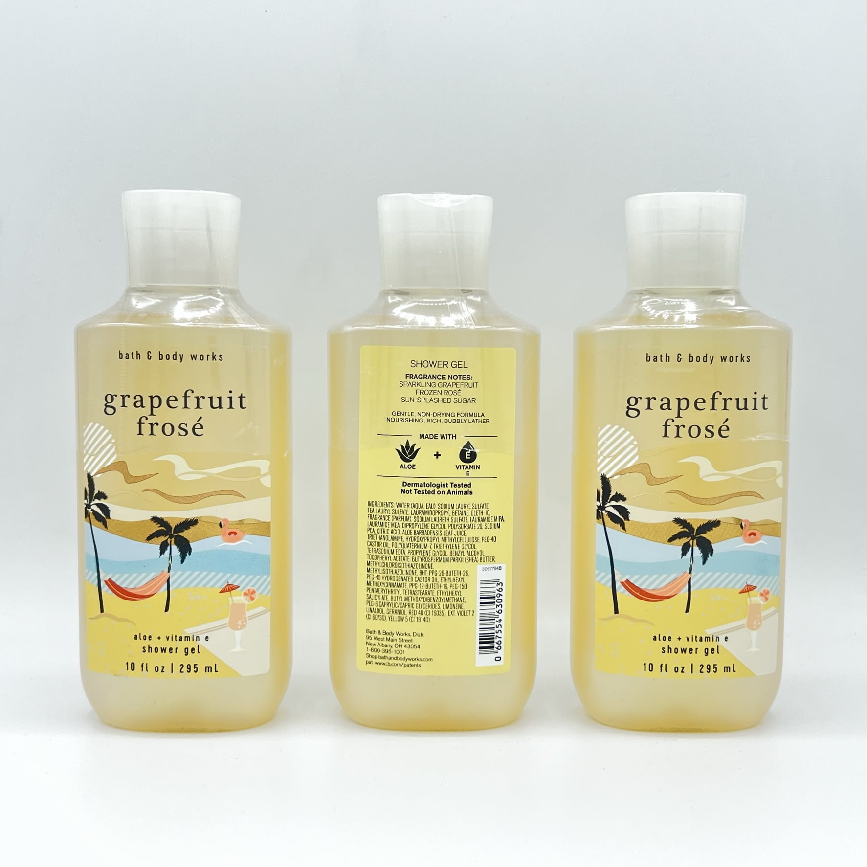 Bath & Body Works Grapefruit Frose 10oz Shower Gel with Aloe
