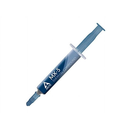ARCTIC MX-5 (4 g) - Quality Thermal Paste for All CPU Coolers, Extremely high Thermal Conductivity, Low Thermal Resistance, Long Durability, Metal-Free, Non-Conductive, Non-capacitive