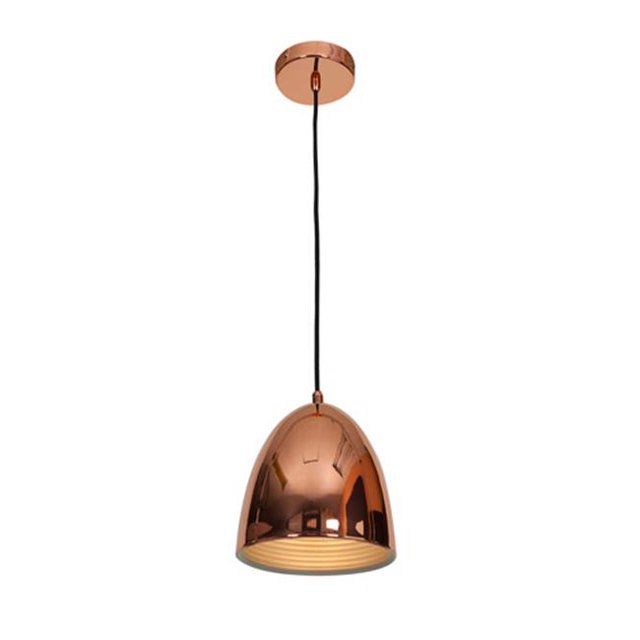 Access Lighting 28090-SCP 8 in. Essence 1 Light Shiny Copper Pendant Ceiling Light