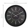 thumbnail image 2 of NEXTIME WALL CLOCK LUMINOUS - BLACK, 2 of 10