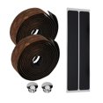 thumbnail image 6 of Bicycle Handlebar Tape Eva Road Bike Shock Handle Bar Tape Straps Sawdust Grain Black, 6 of 7