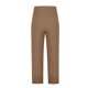 thumbnail image 5 of Negocios Pantalones Casuales para las Mujeres Más Talla Alta Cintura Pierna Recta Trabajo Capris, Corbata Delantera con Bolsillos, Poliéster Oficina Y Uso Diario, 5 of 8