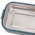 thumbnail image 4 of 700ml Stainless Steel Bento Box - Insulated Leakproof Lunch Container, Elegant Blue, 4 of 8