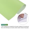 thumbnail image 4 of Papel tapiz y piso para casa de muñecas de 12 pulgadas x 8 pulgadas color puro verde claro para modelo de mesa de arena de casa de muñecas 5 piezas, 4 of 7