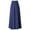 Navy, variant on Womens Sweatpants Fashion Pleated Wide Leg Pants Spring And Summer High Waist Loose Slim Middle Aged Pants Nine Points Culottes Casual Swing Pants