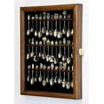 thumbnail image 2 of 36 Spoon Display Case Wall Rack Cabinet Holder Box 98% UV - Lockable, 2 of 9