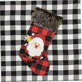 thumbnail image 3 of Christmas Gift Socks Plush Christmas Garter Lanyard Christmas Tree Decorations Christmas Ornaments, Christmas Socks Christmas Ornaments 1 Piece Bd, 3 of 5