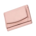 thumbnail image 2 of Carteras de moda Qarigey para mujer Mini cartera extranjera de bolsillo Rosa claro, 2 of 6