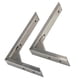 thumbnail image 5 of Soporte de estante triangur de acero inoxidable de 2 piezas Soporte montado en 6 pulgadas Zulema Soporte de estante de pared, 5 of 8
