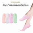 thumbnail image 2 of Spa Silicone Socks Moisturizing Gel Socks Foot Care Tools To Exfoliate And Prevent Dry Cracks Dead Skin Removal Protector White, 2 of 6