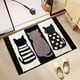 thumbnail image 4 of Felpudo con diseño de animales para entrada y baño: felpudo suave y absorbente con base antideslizante para uso en interiores., 4 of 6
