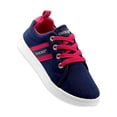 thumbnail image 4 of Cherokee Girls’ Casual Low Top Denim Fashion Lace-Up Sneakers, Sizes 11-3, 4 of 4