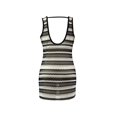 thumbnail image 3 of Ropa Playa Ocean Pacific para Mujer Tejida Cuello Redondo Sin Mangas Corto Rayas Multicolor Talla M, 3 of 4
