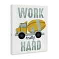 thumbnail image 4 of Stupell Industries Work Really Hard Phrase Transportation Painting Wrapped Canvas Art Print Wall Art, 24 x 30, 4 of 8