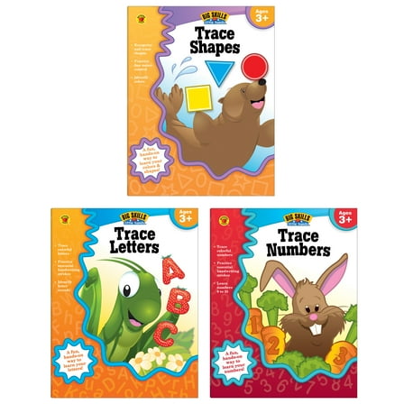 Carson Dellosa Big Skills for Little Hands Big Skills: Tracing Collection Workbook Bundle