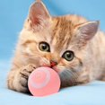 thumbnail image 3 of （Pink）Rechargeable Cat Ball Toy - Intelligent Automatic Rolling Kitten Toys - 360 Degree Rotating Ball for Cats, 3 of 5