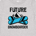 thumbnail image 4 of Inktastic Snowboarding Future Snowboarder Boys or Girls Baby T-Shirt, 4 of 5