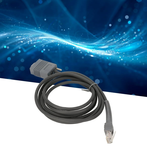 Scanner Serial Cable, 2meter Professional Universal RS232 Serial Cable For LS1203 LS4208 LS2208AP