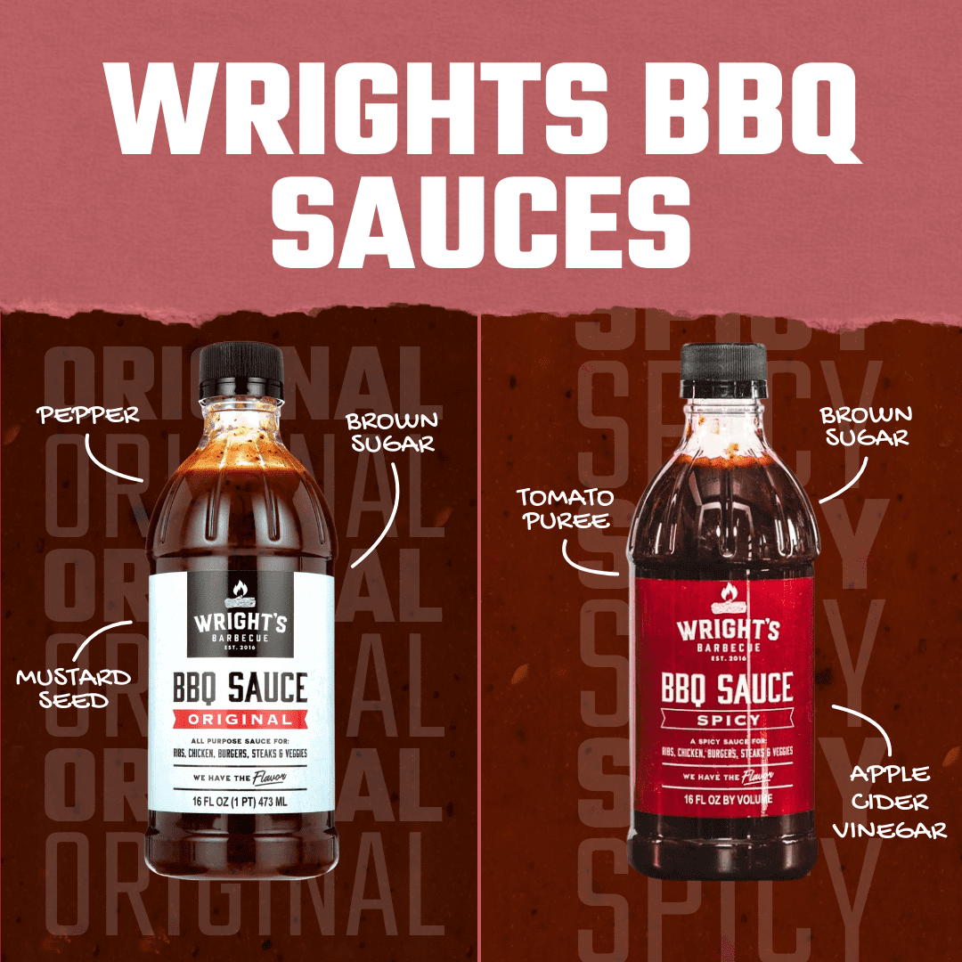 Wright's Barbecue Original BBQ Sauce, Premium Arkansas Based, Dairy-Free