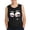 Black, variant on Boys Sassy Cartoon Face Tank Top Funny Mischievous Smirk Soft Stretchy Sleeveless Shirt with Fang Black,Size 14 T