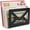 Black, variant on Black Metal Desktop Mail Holder with Cutout Envelope Design Home and Office Desk Letter Organizer
