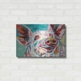 thumbnail image 3 of Luxe Metal Art 'Piggy I' by Carolee Vitaletti Metal Wall Art, 24"x16", 3 of 7