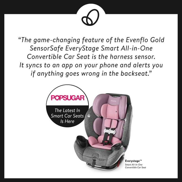 Evenflo Gold Sensorsafe Everystage Smart Allinone Convertible Car
