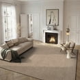 thumbnail image 4 of Safavieh Athens Talia Solid Shag Area Rug, Beige, 9' x 12', 4 of 11
