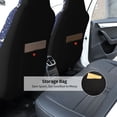 thumbnail image 5 of Goofa Squirrel Flower Printed Car Seat Covers, Automotive Seat Covers for Cars Trucks and SUVs, Quick Setup Universal Fit Elastic Seat Covers-1, 5 of 6