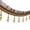 coffee, variant on Love Beads Fringe Trim Fringe Tassel Trimming Curtain Trim Sewing Fringe Trim for Lampshades Upholstery Drapery 12yards