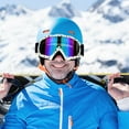 thumbnail image 2 of Uutvmp Fashion Anti-fog Ski Goggles, Large Frame Anti-wind and Sand Outdoor Sports Cycling Colorful Goggles, 2 of 6