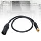 thumbnail image 4 of Cable XLR A AV, Conector Chapado En Oro Con Núcleo De Cobre XLR Macho A Cable De Enchufe AV Versátil Para DVD VCD TV Radio, 4 of 7