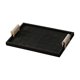 thumbnail image 5 of Bandeja para joyas, plato para servir postres, collar y pulsera rectangular multiusos 30cmx20cmx2cm negro, 5 of 9