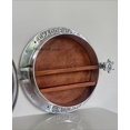 thumbnail image 4 of HandMade Round Glass Porthole Window Mirror Nautical Pirate’s Boat Decorative Mirror Captain’s Maritime Beach Home Decor, 4 of 5
