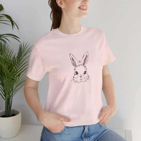 Easter Bunny T-shirts, Bunny Gifts, Women Easter T-shirts, Women T-shirts