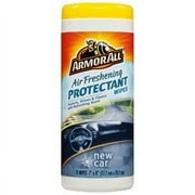 Armor All New Car Scent Air Freshening Car Protectant Wipes, 25 Count 1 Pack