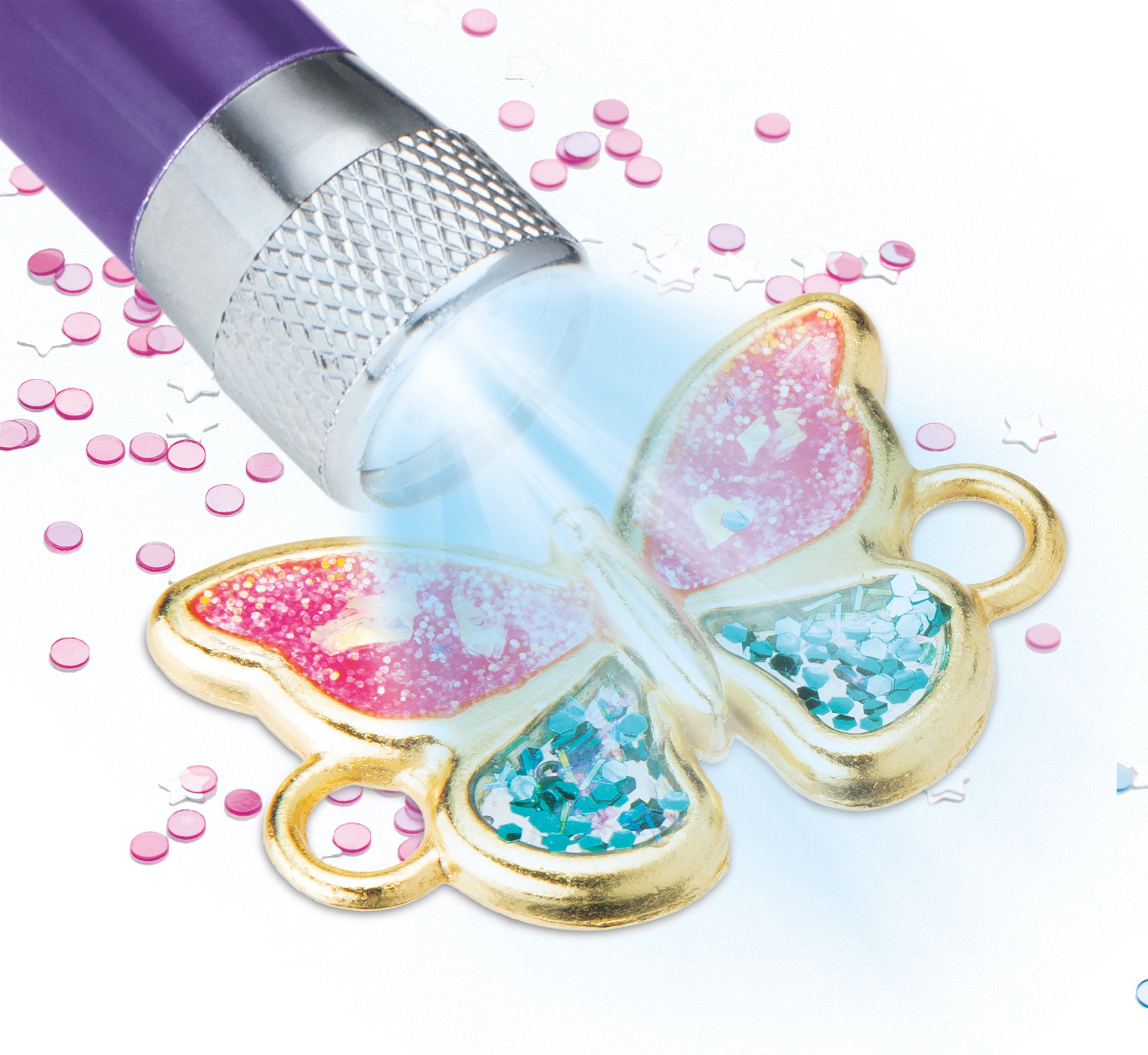 Cra-z-art Shimmer N Sparkle Gemex Sparkling Crystal Jewelry Kit, Craft Kits, Baby & Toys