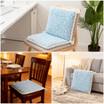 thumbnail image 4 of 16.54*17.72 Inch Pure Chair Cushion,D-Shape Comfortable Dining Chair Pad,Slip Resistant Kitchen Chair Seat Cushion, 4 of 10