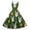 Dark Green, variant on Womens Easter Cold Shoulder Dress Punk Retro Bunny Print A-Line Party Dress Spring Holiday Dresses for Women 2026, Complexion, M