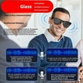 thumbnail image 3 of Smart Bluetooth Glasses with AI Translation - UV Protection, Black Frame, 80mAh Battery, 3 of 8