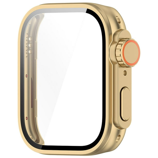 Funda Protectora Pantalla Vidrio Templado para Huawei Watch Fit 3 As Ultra2 (dorado)