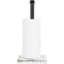 Farmhouse Paper Towel Holder Bracket, Kitchen Paper Holder, Rustic White