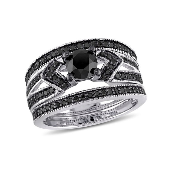 Everly Women's Diamond Sterling Silver Bridal Set