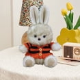 thumbnail image 5 of Easter Desktop Decorations Bunny Dolls, Easter Rabbits Stuffed Table Decoration, Easter Day Decorative Ornament Cute Toys(1pc), 5 of 6