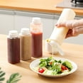 thumbnail image 3 of Condiment Squeeze Bottles for Liquids,BPA Free Squeeze Bottles Refillable,Empty Squirt Bottle,Large Valve Sealing Syrup Ketchup Cream Self Dispenser Sour Dispenser SKPE, 3 of 10