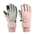 thumbnail image 2 of Winter Gloves Women's Ski Gloves, Winter Plush, Thickened Cycling Equipment,, Cold Proof, Warm, Touch-screen Cycling Women, 2 of 5