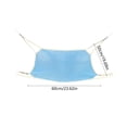 thumbnail image 3 of Tuvgenk Cooling Cat Hammock Blue, Summer Hanging Cat Bed for Crate with Suction Cups, Breathable Mesh Pet Swing Bed for Indoor Outdoor Small Cats, 3 of 6